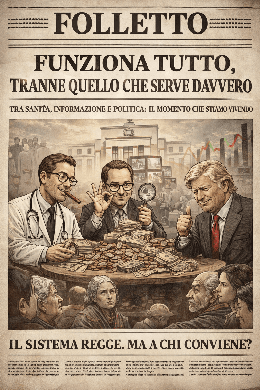 Tra sanità, informazione e politica: il momento che stiamo vivendo